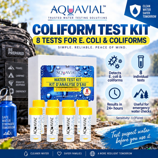 Coliform Test Kit (8-Pack)