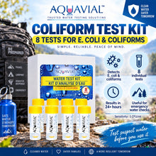 Muat gambar ke penampil Galeri, Coliform Test Kit (8-Pack)
