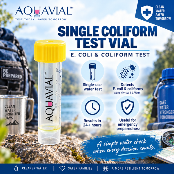 Coliform Test Vial (1-test)
